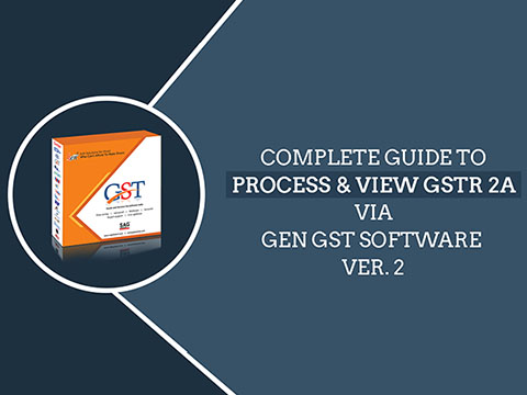 GSTR 2A Via Gen GST Software Video
