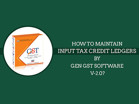 Input Tax Credit Ledgers Video