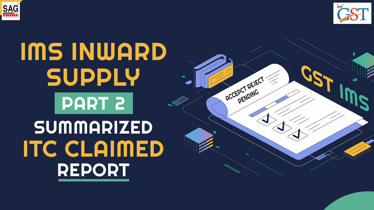 Gen GST IMS Inward Supply Demo