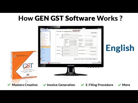 gen gst how to work