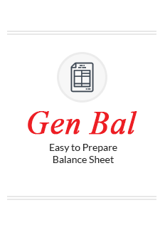 Gen Bal (Balance Sheet) Software